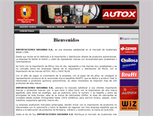 Tablet Screenshot of importacionesnavarra.com